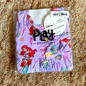 Little Sleepies Part of Her World Ariel Little Mermaid Twirl Dress 2t